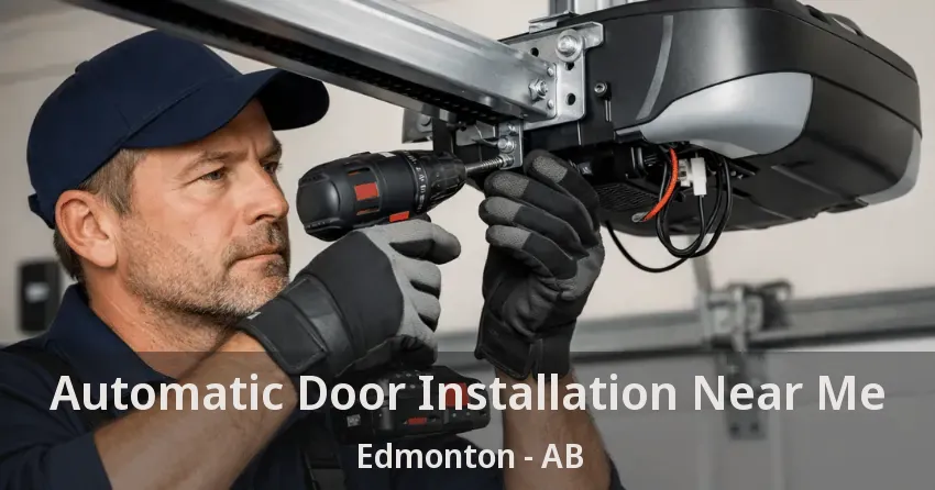 Automatic Door Installation Near Me Edmonton - AB