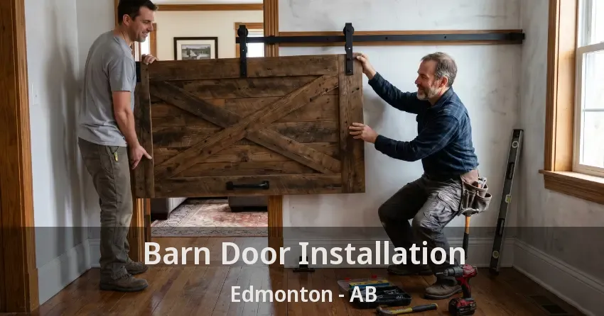 Barn Door Installation Edmonton - AB