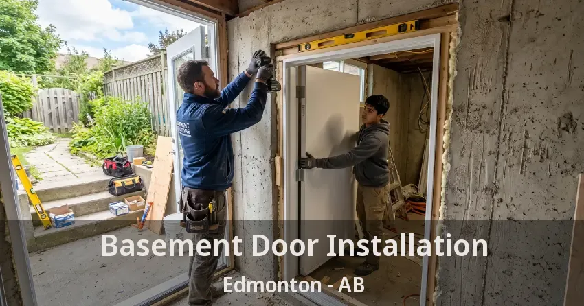Basement Door Installation Edmonton - AB