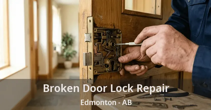 Broken Door Lock Repair Edmonton - AB