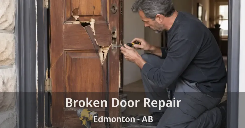 Broken Door Repair Edmonton - AB