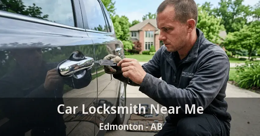 Car Locksmith Near Me Edmonton - AB