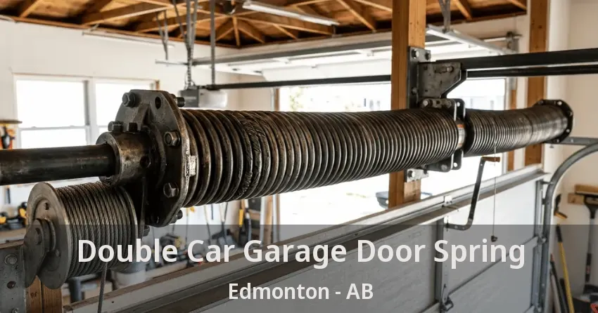 Double Car Garage Door Spring Edmonton - AB