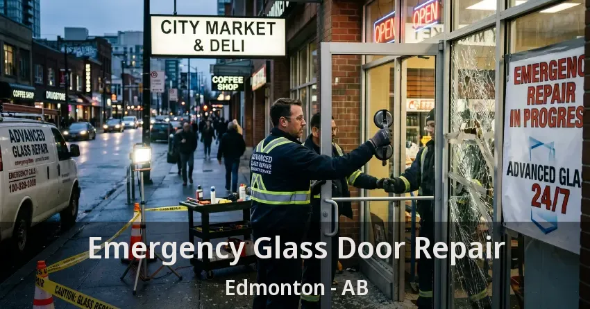 Emergency Glass Door Repair Edmonton - AB