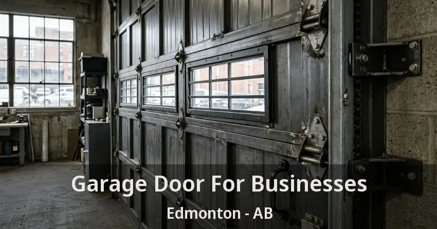 Garage Door For Businesses Edmonton - AB