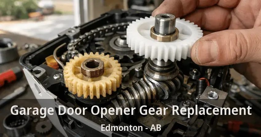 Garage Door Opener Gear Replacement Edmonton - AB