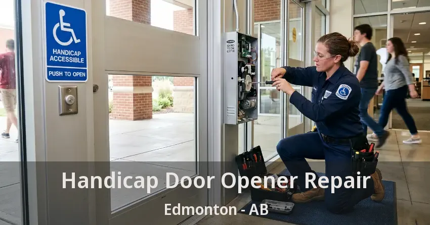 Handicap Door Opener Repair Edmonton - AB