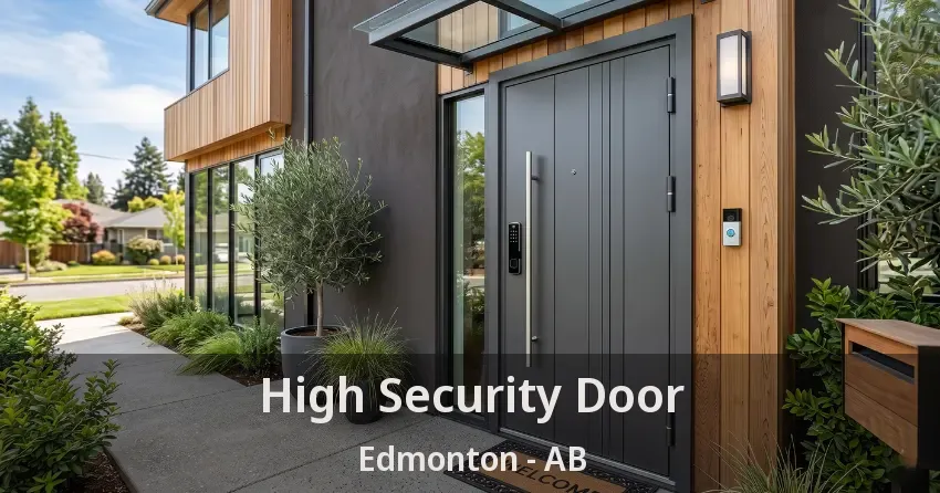 High Security Door Edmonton - AB