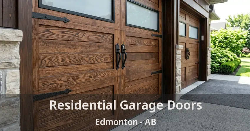 Residential Garage Doors Edmonton - AB