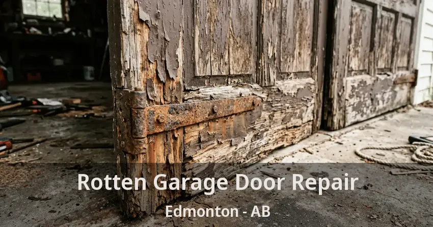 Rotten Garage Door Repair Edmonton - AB