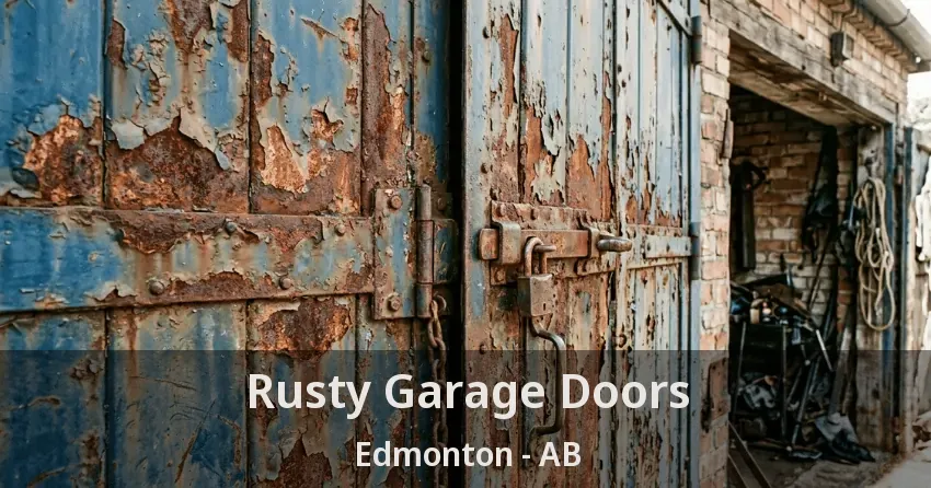 Rusty Garage Doors Edmonton - AB