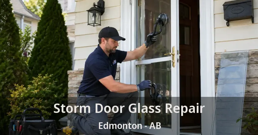 Storm Door Glass Repair Edmonton - AB