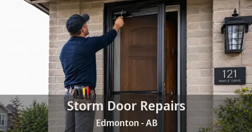 Storm Door Repairs Edmonton - AB