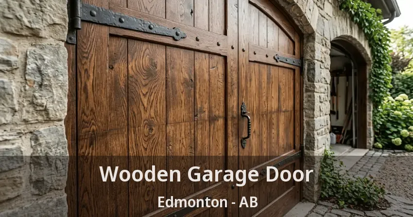 Wooden Garage Door Edmonton - AB
